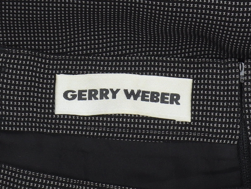 Gerry Weber Women's Black Pencil Skirt, Size 16, Elegant Business