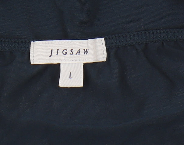 Jigsaw Women's Blue Lace Camisole Top L