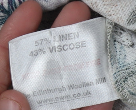 ISLE Women's Multicoloured Floral Tank Top Size 14