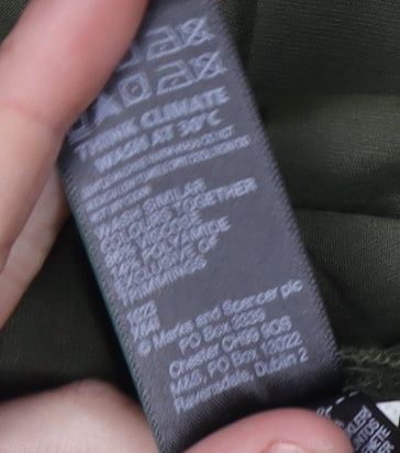 Marks and Spencer Women's Green Tunic Blouse Size 18