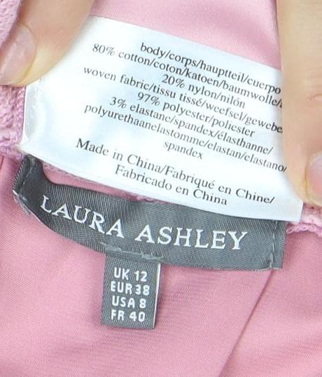 Laura Ashley Women's Pink Cardigan
