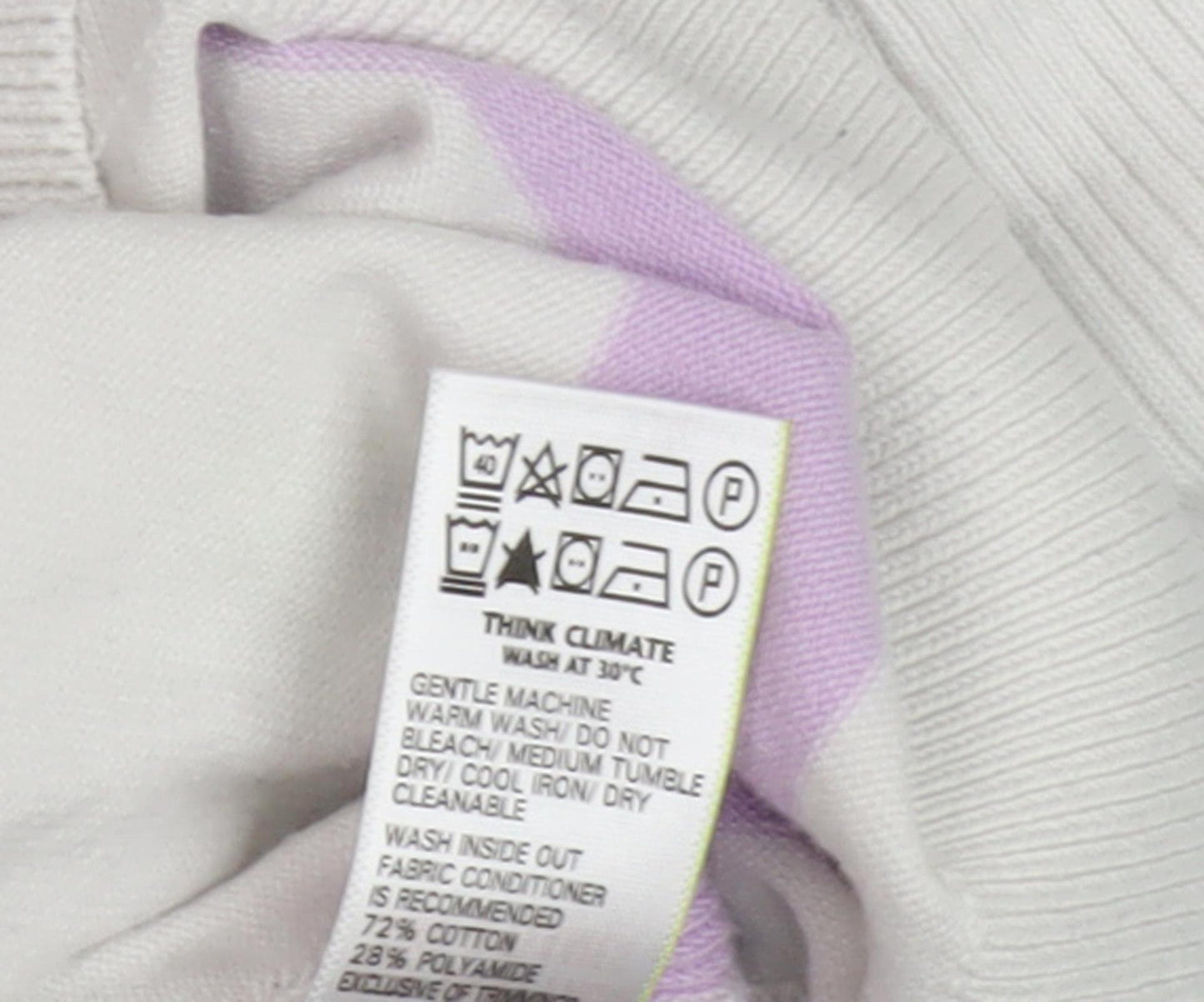 Marks and Spencer Women's Multicoloured Striped Pullover - S