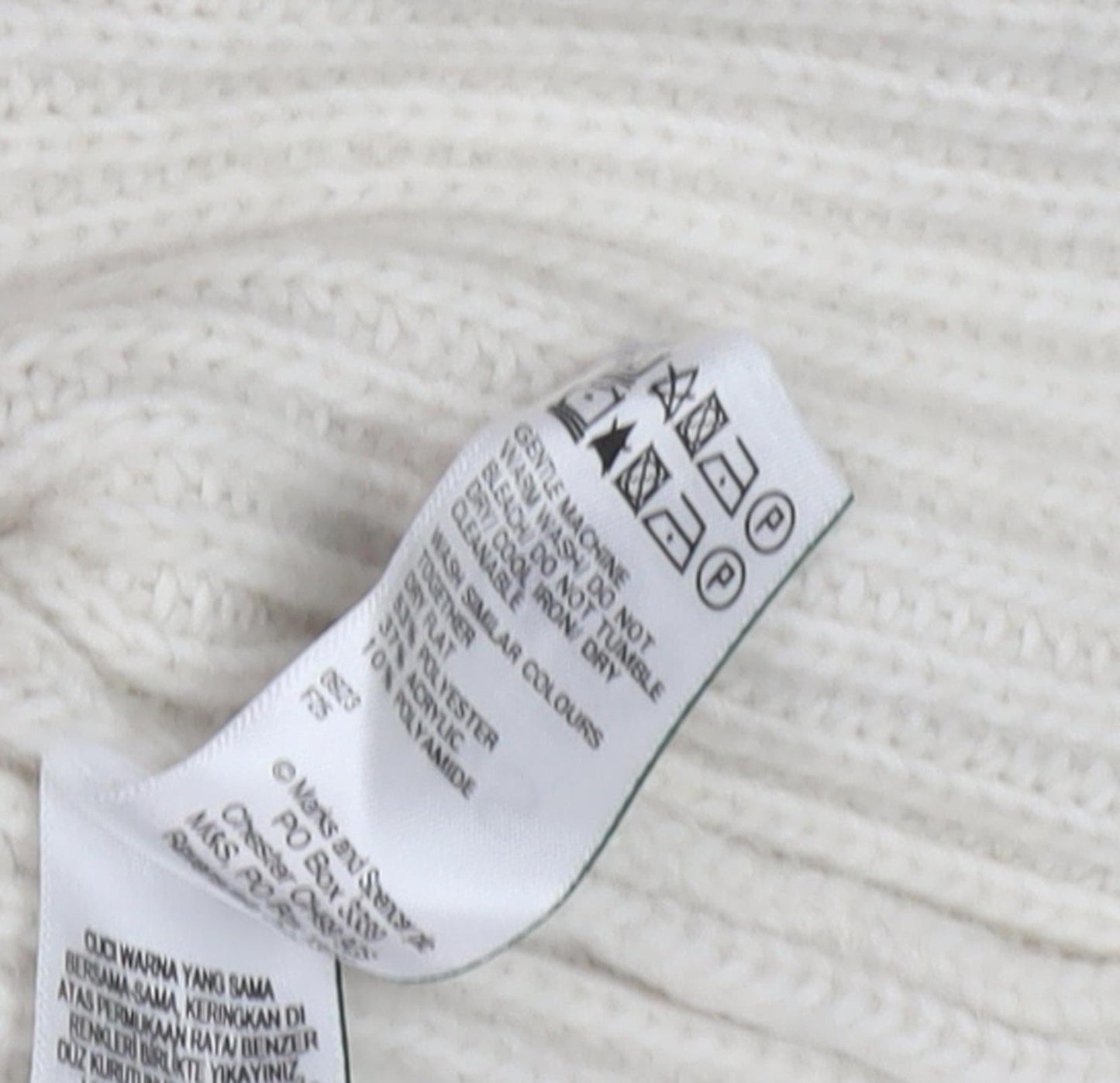 Marks and Spencer Women's Ivory Pullover Jumper M