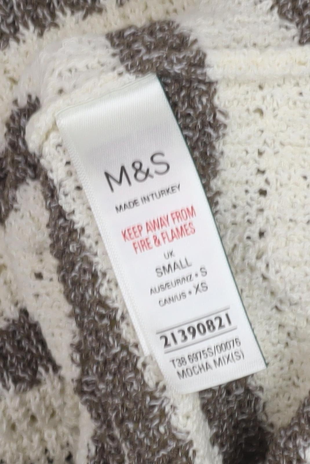 Marks and Spencer Striped Knit Dress S