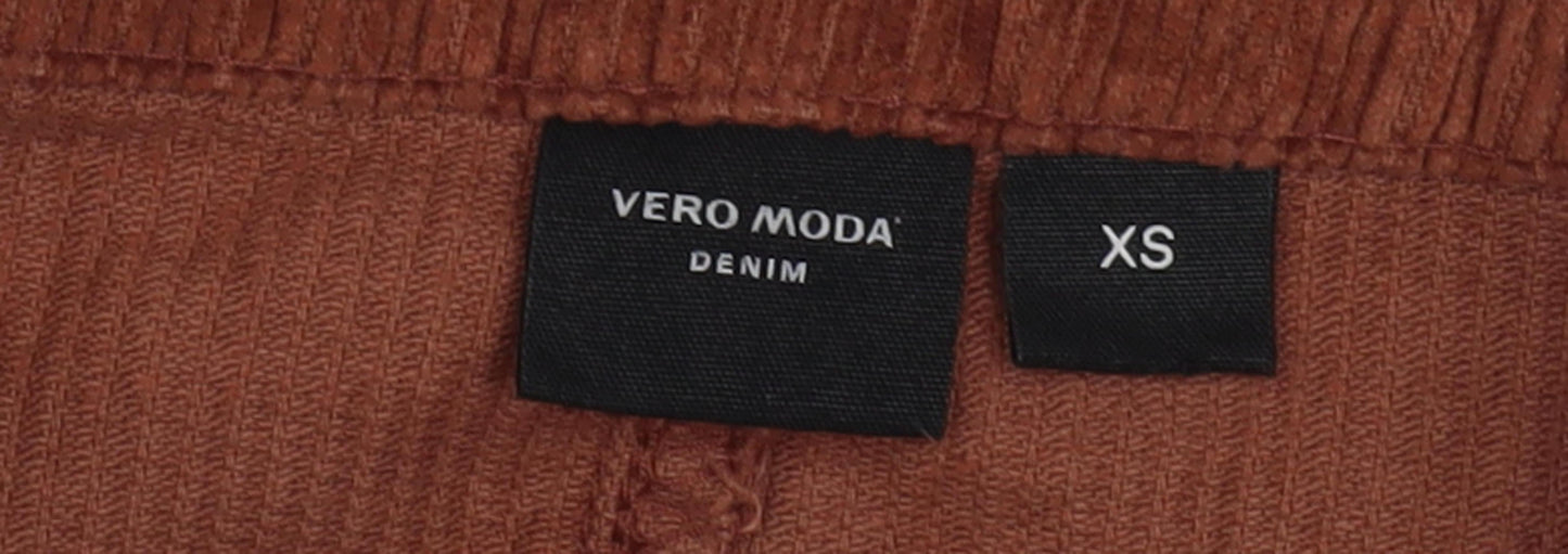 Vero Moda Women's Brown Corduroy Skirt XS