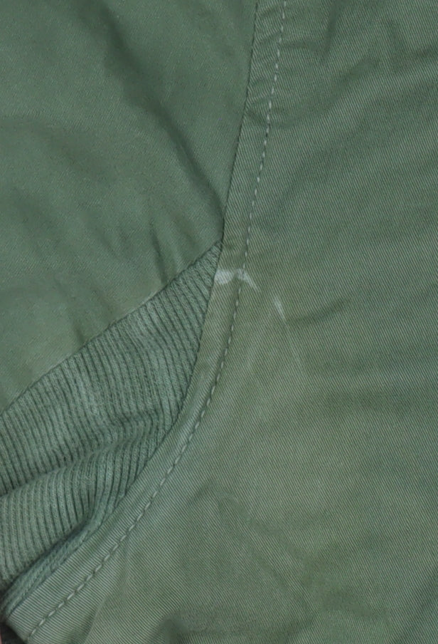 PLCE Men's Green S Basic Jacket with Zipped Pockets