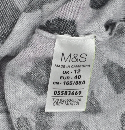Marks and Spencer Women's Multicoloured Pullover Jumper Size 12