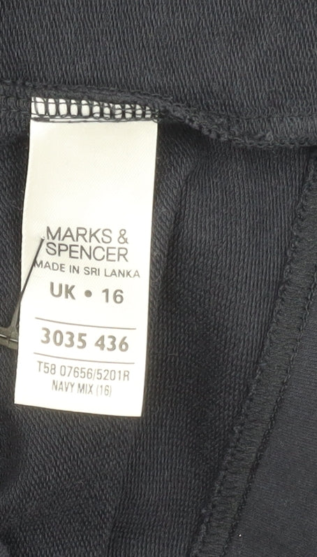 Marks and Spencer Women's Blue Jacket Size 16