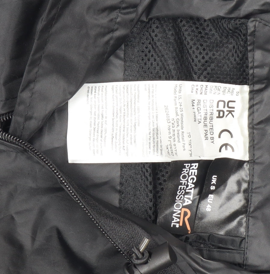 Regatta Men's Black S Windbreaker Jacket