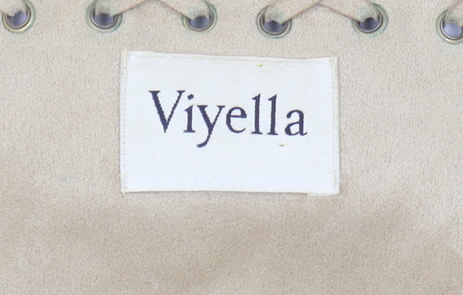 Viyella Beige Women's Jacket Size 16 Long Sleeve