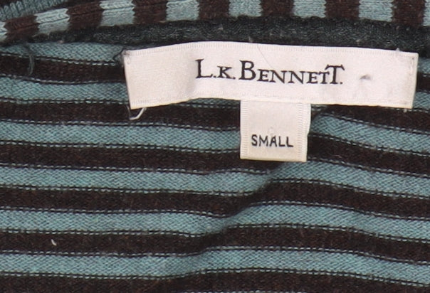 L.K. Bennett Women's Striped Bow Jumper, Size S