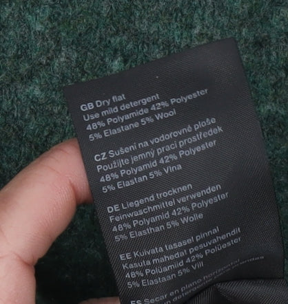 Weekday Women's Green V-Neck Dress M