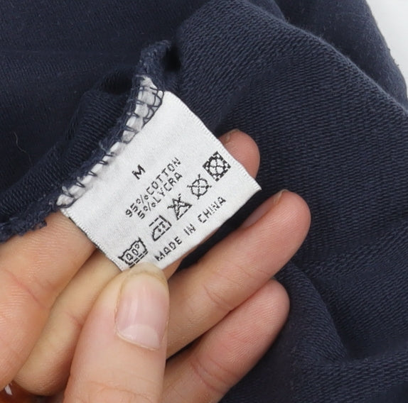 Shires Sports Men's Blue 1/2 Zip Top, Size M
