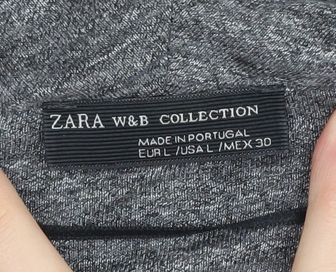 Zara Women's Grey Cardigan - Size 12