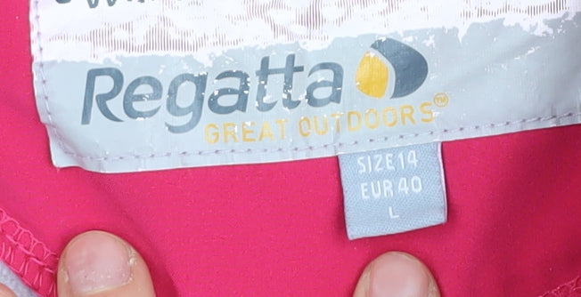 Regatta Women's Pink Softshell Jacket Size 14