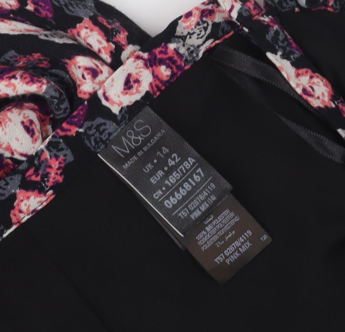 Marks and Spencer Women's Floral A-Line Skirt, Size 14