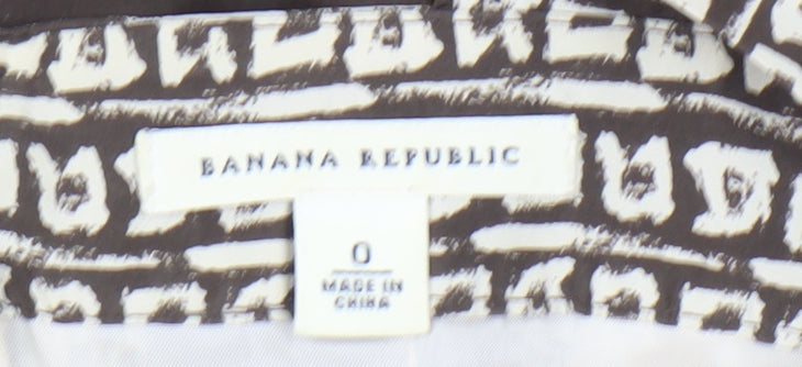 Banana Republic Women's Brown Silk Sheath Dress Size 4