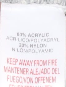 River Island Women's Grey Cable-Knit Cardigan Size 10