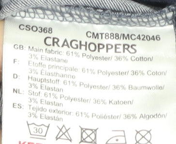 Craghoppers Men’s Grey Long Sleeve T-Shirt Size L