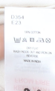 Disney Women's White Minnie Mouse Christmas Nightshirt 12-14