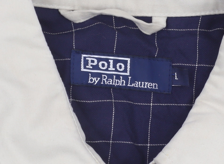 Polo Ralph Lauren Men’s Beige Bomber Jacket L