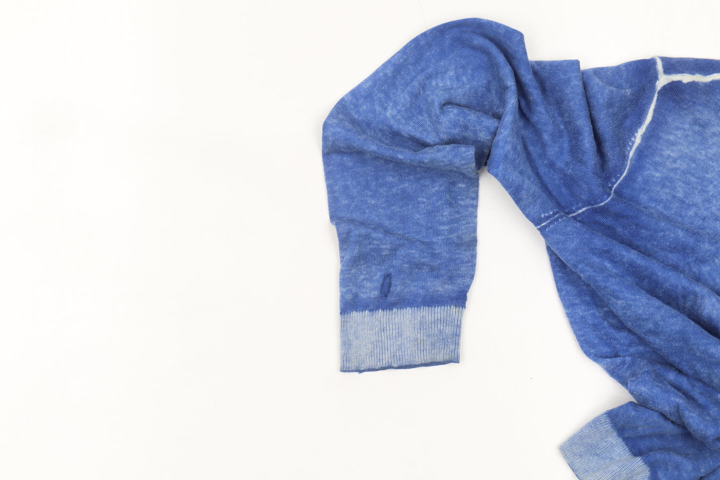 Hugo Boss Women's Blue Cardigan - M, Crew Neck Knit