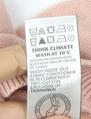Marks and Spencer Pink Peter Rabbit Baby Cardigan, 9-12 Months