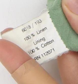 Kew Women's A-Line Green Linen Skirt, Size 14