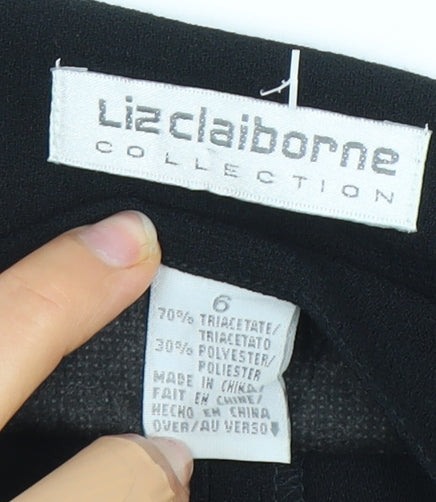 Liz Claiborne Black Sleeveless Women's Dress S