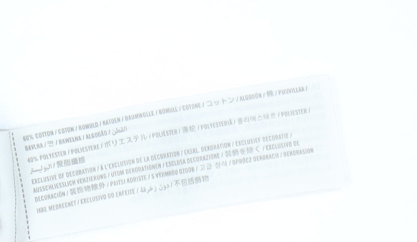 Abercrombie & Fitch Men's Grey Crew Neck T-Shirt, L