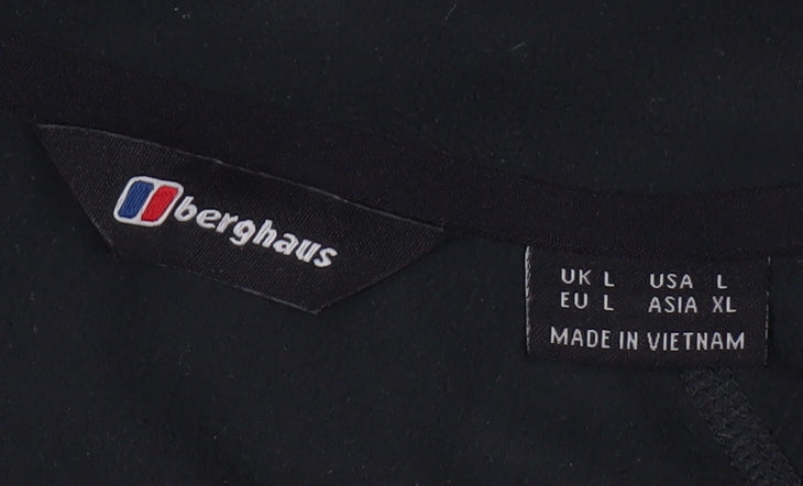 Berghaus Men's Black Fleece Sweatshirt L