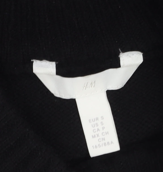 H&M Women's Black Shift Dress S, Winter Casual