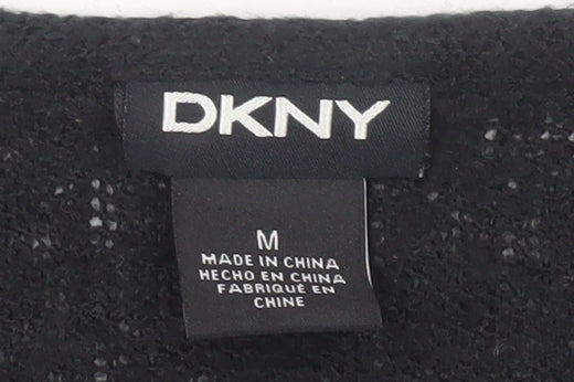 DKNY Women's Black Sleeveless Jumper, Size M