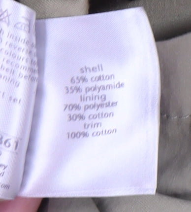 Per Una Women's Beige Trench Coat Size 14