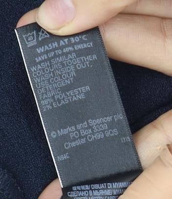 Marks and Spencer Women's Black Knee Length Dress