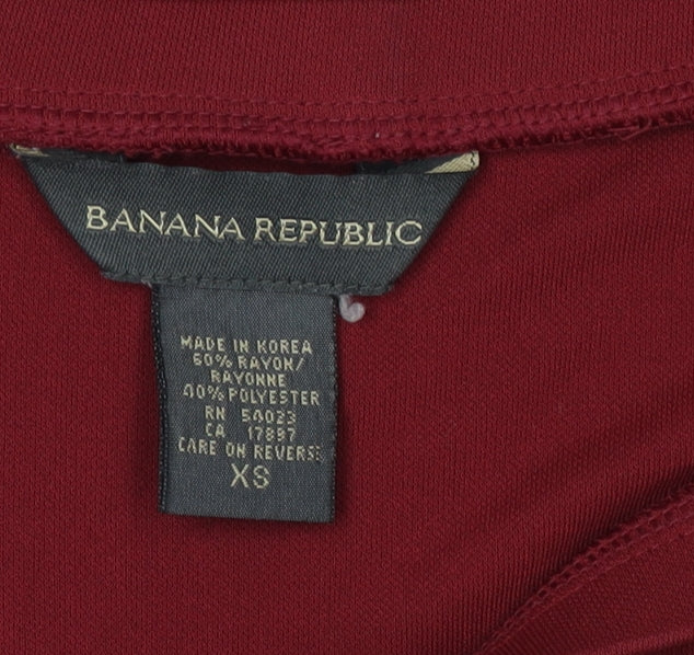Banana Republic Women's Red XS Skirt