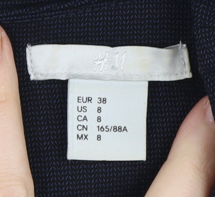 H&M Women's Black Sheath Dress, Size 10, Business Style