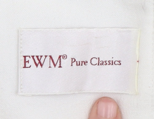 EWM Pure Classics Women's White Size 22 Blazer