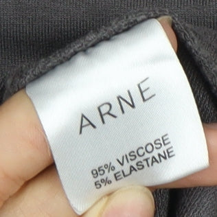 ARNE Active Men's Grey Crew Neck T-Shirt Size L