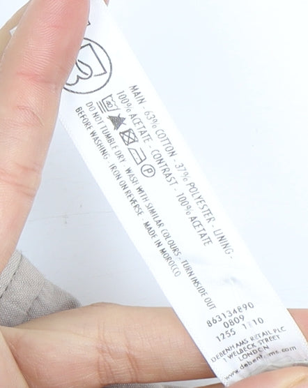 Designers at Debenhams A-Line Beige Skirt Size 10