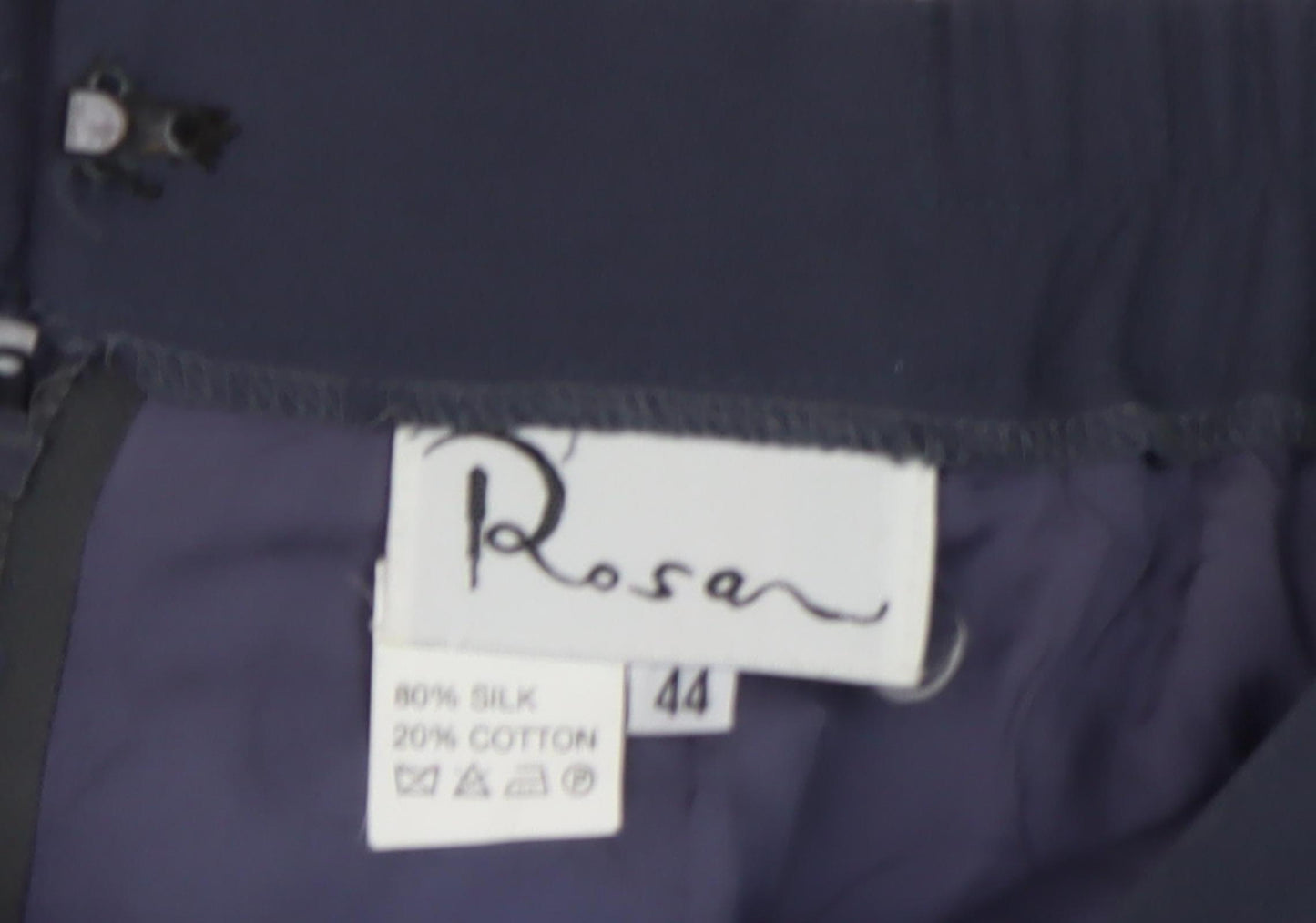 Rosan Women's Black Midi Pencil Skirt Size 16