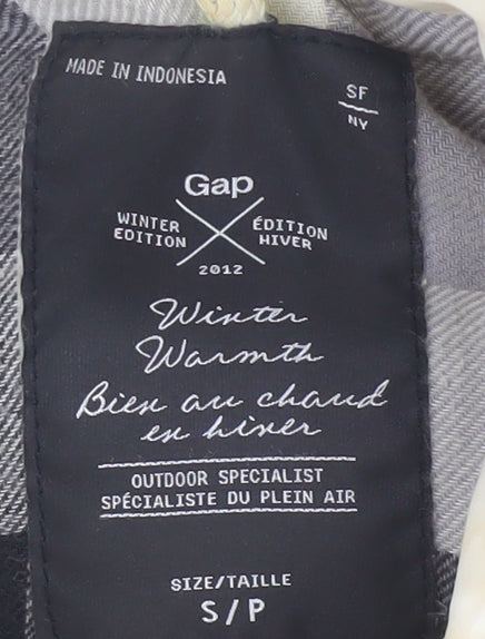 Gap Women’s Ivory Puffer Waistcoat S - Winter Casual