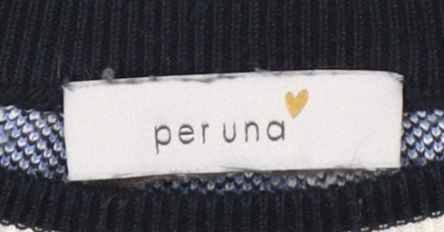 Marks and Spencer Women's Blue Pullover Jumper Size 8