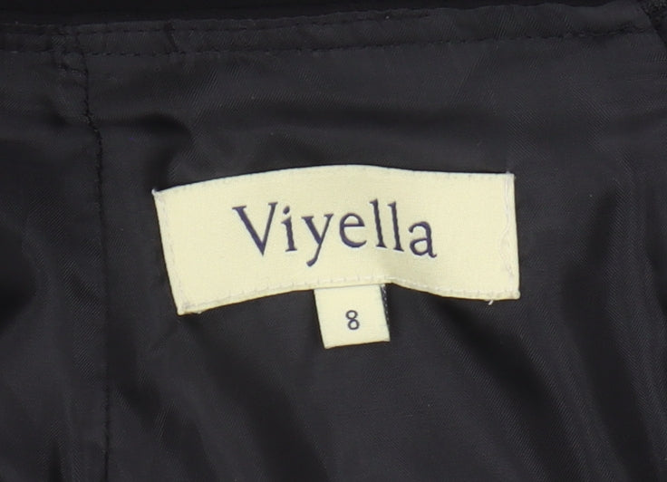 Viyella Women's Black Trumpet Skirt Size 8