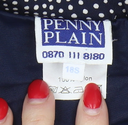 Penny Plain Women's Black Pencil Skirt Size 18