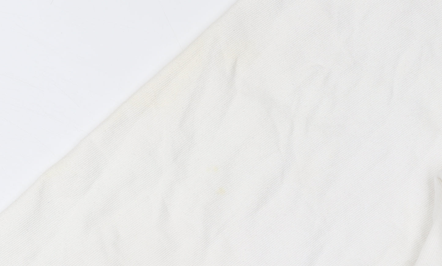 Champion Men's White Pullover Hoodie, Logo Accent