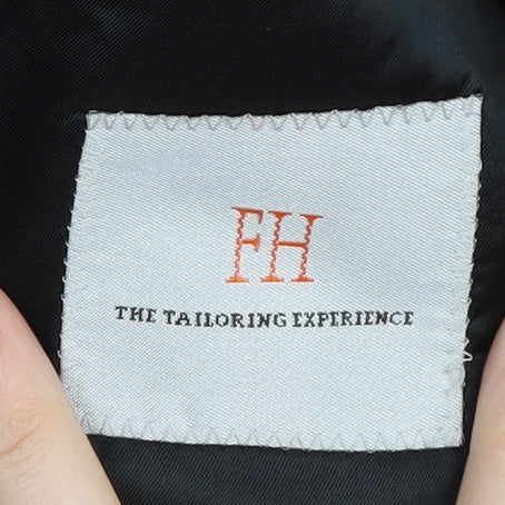 FH Men's Black Shawl Lapel Tuxedo Jacket Size 44