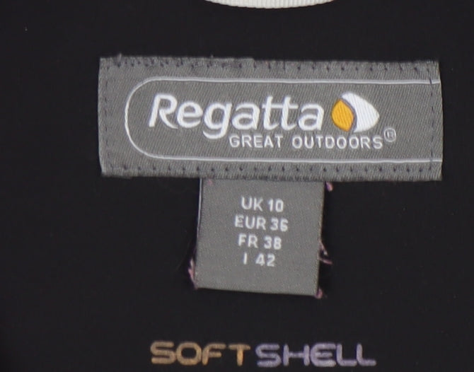 Regatta Women's Black Softshell Waistcoat Size 10