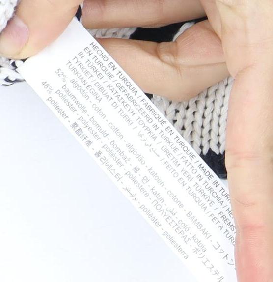 Stradivarius Women's M Multicoloured Striped Cardigan