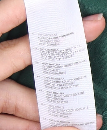 Lee Cooper Men's Green 2XL Graphic T-Shirt